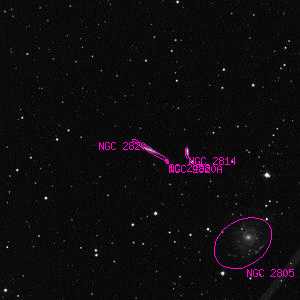 DSS image of NGC 2820