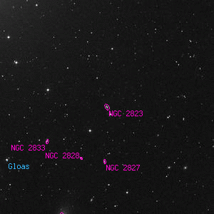 DSS image of NGC 2823