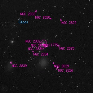 DSS image of NGC 2830