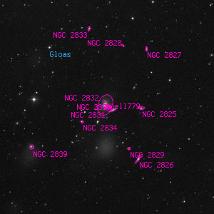 DSS image of NGC 2831