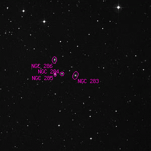 DSS image of NGC 283