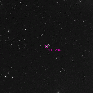 DSS image of NGC 2840