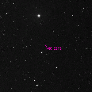 DSS image of NGC 2843