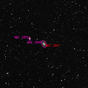 DSS image of NGC 2848