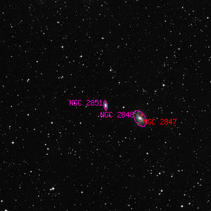 DSS image of NGC 2851