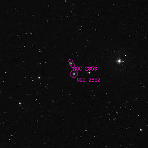 DSS image of NGC 2852