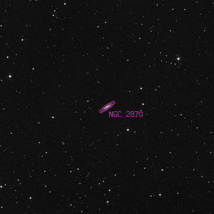 DSS image of NGC 2870