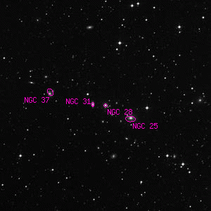 DSS image of NGC 28