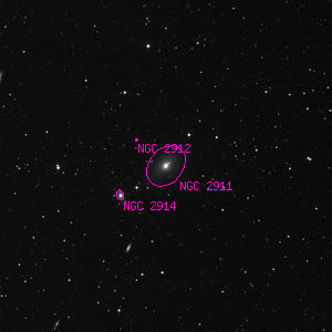DSS image of NGC 2911
