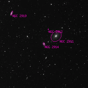 DSS image of NGC 2914