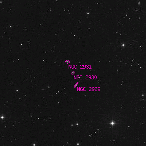 DSS image of NGC 2930