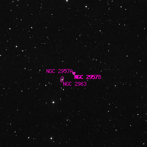 DSS image of NGC 2957B