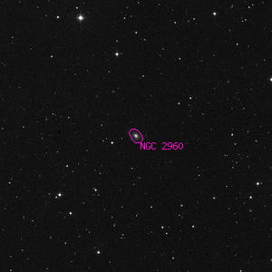 DSS image of NGC 2960