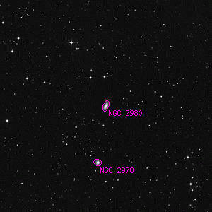 DSS image of NGC 2980