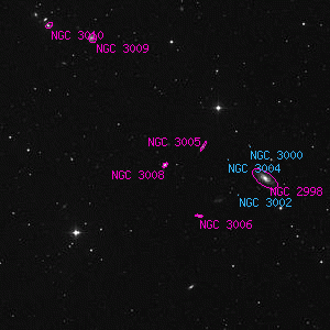 DSS image of NGC 3008