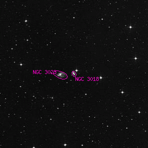 DSS image of NGC 3018