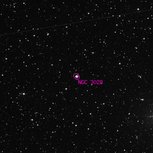 DSS image of NGC 3028