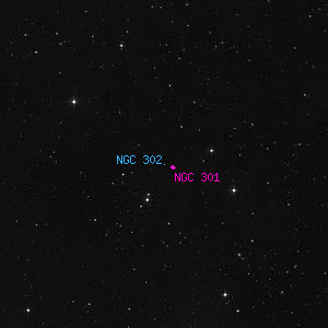 DSS image of NGC 302