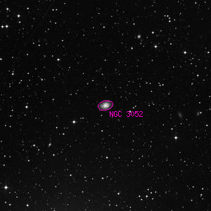 DSS image of NGC 3052