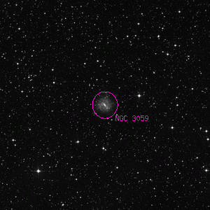 DSS image of NGC 3059