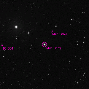 DSS image of NGC 3070
