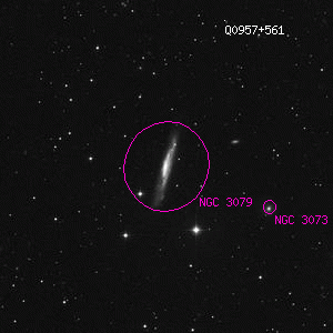 DSS image of NGC 3079