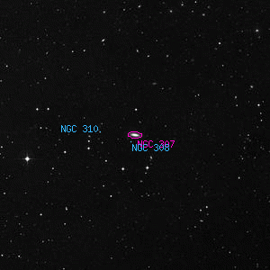 DSS image of NGC 307