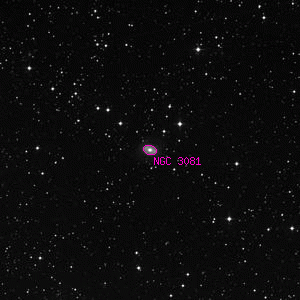 DSS image of NGC 3081