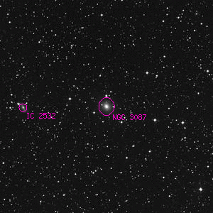 DSS image of NGC 3087