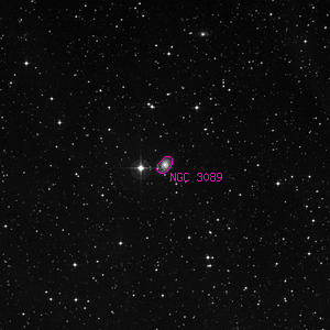 DSS image of NGC 3089