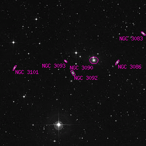 DSS image of NGC 3092