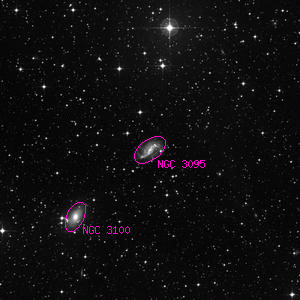 DSS image of NGC 3095