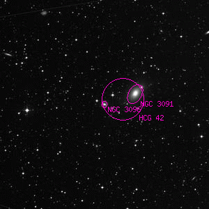 DSS image of NGC 3096