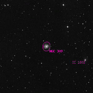 DSS image of NGC 309