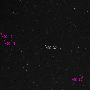 DSS image of NGC 30