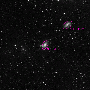 DSS image of NGC 3100