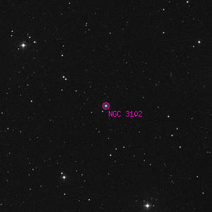 DSS image of NGC 3102