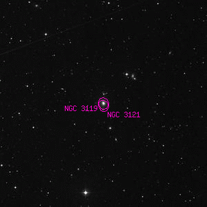 DSS image of NGC 3119