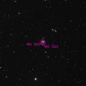 DSS image of NGC 3121