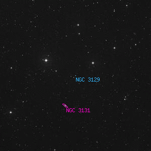 DSS image of NGC 3129