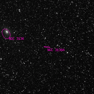 DSS image of NGC 3136A
