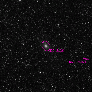DSS image of NGC 3136