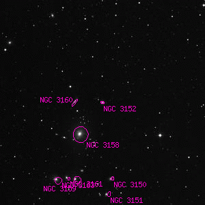 DSS image of NGC 3152