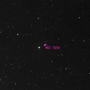 DSS image of NGC 3154