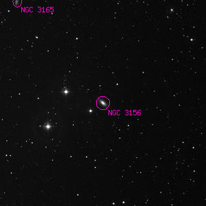 DSS image of NGC 3156