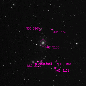 DSS image of NGC 3158