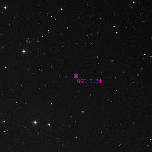 DSS image of NGC 3164