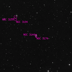 DSS image of NGC 3174
