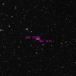 DSS image of NGC 317A