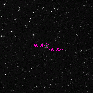 DSS image of NGC 317